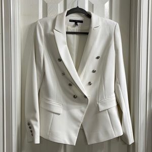 WHBM Cream Blazer